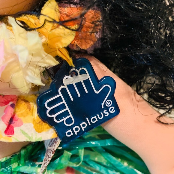 COPY - Vintage 1994 Applause Hula Lani Hawaiian collector kawaii plush Doll wit… - Picture 3 of 16